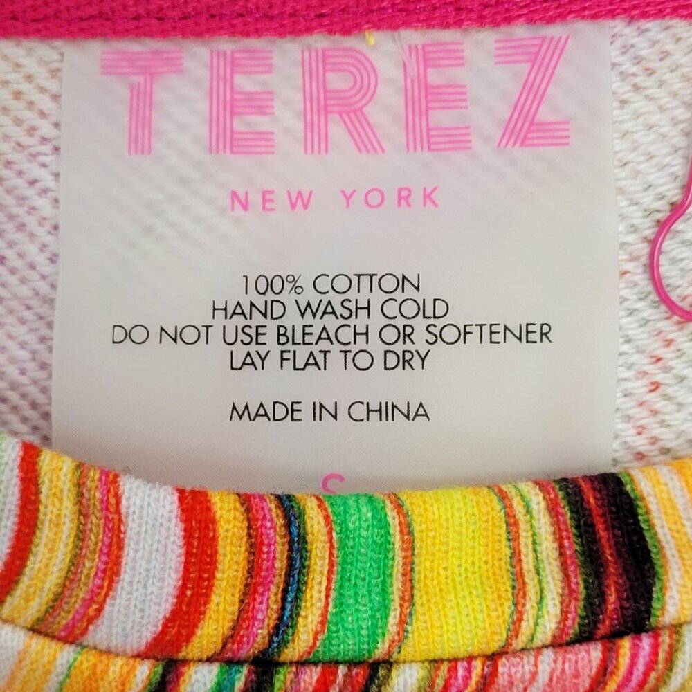 Terez Multicolor Wave Pattern Sweater - Picture 4 of 6